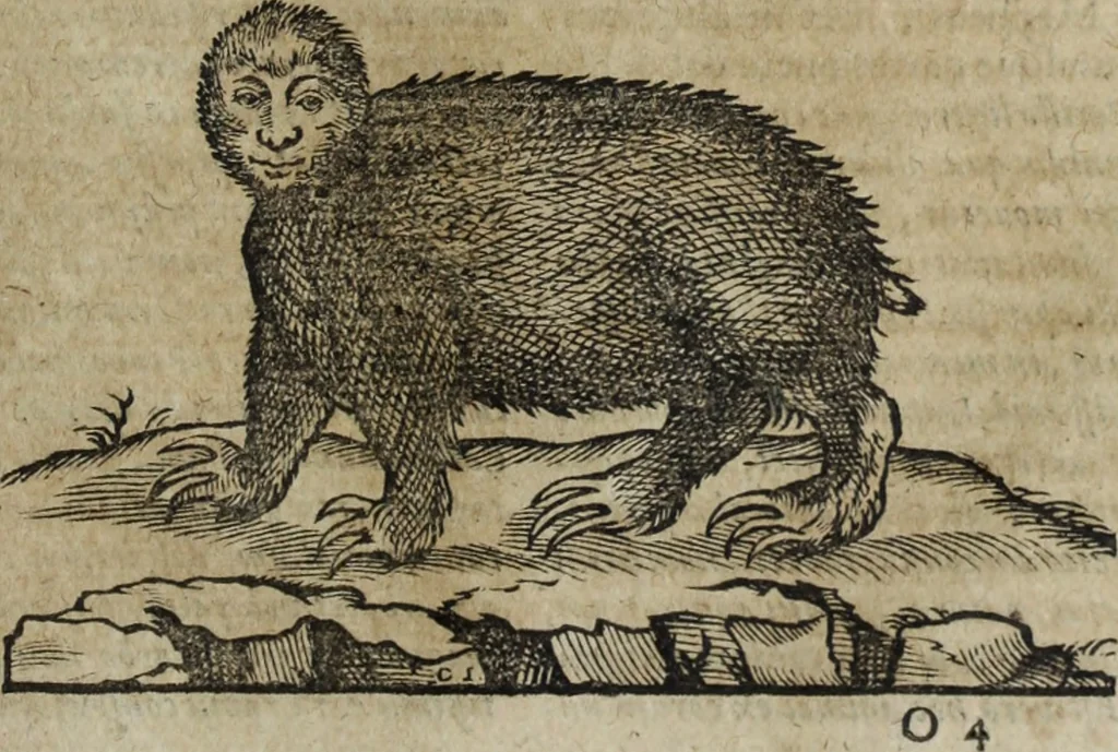 An illustration from Ioannis Eusebii Nierembergii Madritensis ex Societate Iesu ... Historia naturae, maxime peregrinae, libris XVI. distincta : in quibus rarissima naturae arcana, etiam astronomica, & ignota Indiarum animalia, ... plantae, metalla, lapides & alia mineralia, fluuiorumque & elementorum conditiones, etiam cum proprietatibus medicinalibus, describuntur ... : accedunt de miris & miraculosis naturis in Europâ libri duo, item de iisdem in terrâ Hebraeis promissâ liber vnus, 1635, leaf 176