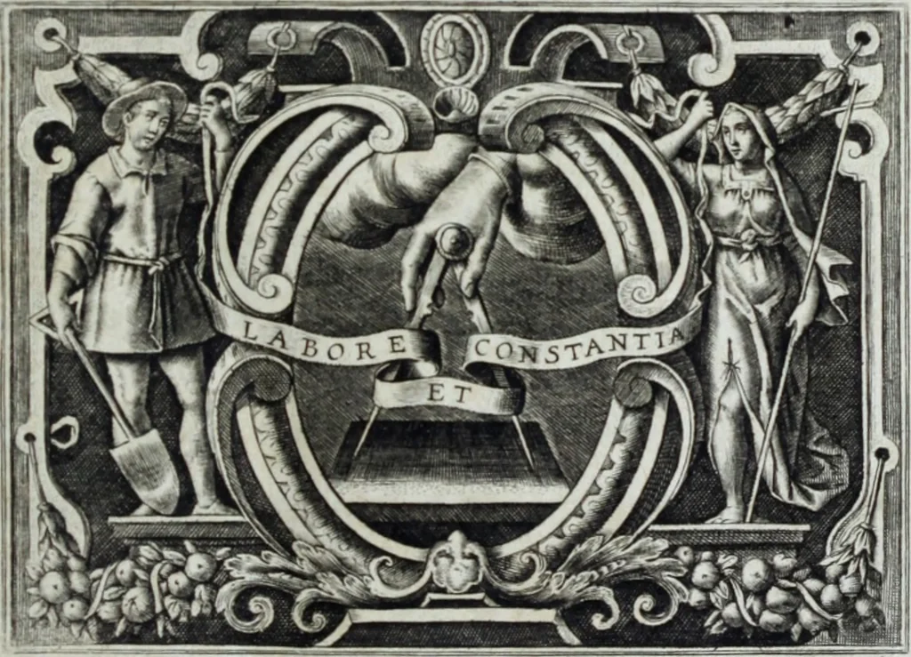 An illustration from Ioannis Eusebii Nierembergii Madritensis ex Societate Iesu ... Historia naturae, maxime peregrinae, libris XVI. distincta : in quibus rarissima naturae arcana, etiam astronomica, & ignota Indiarum animalia, ... plantae, metalla, lapides & alia mineralia, fluuiorumque & elementorum conditiones, etiam cum proprietatibus medicinalibus, describuntur ... : accedunt de miris & miraculosis naturis in Europâ libri duo, item de iisdem in terrâ Hebraeis promissâ liber vnus, 1635, leaf 4