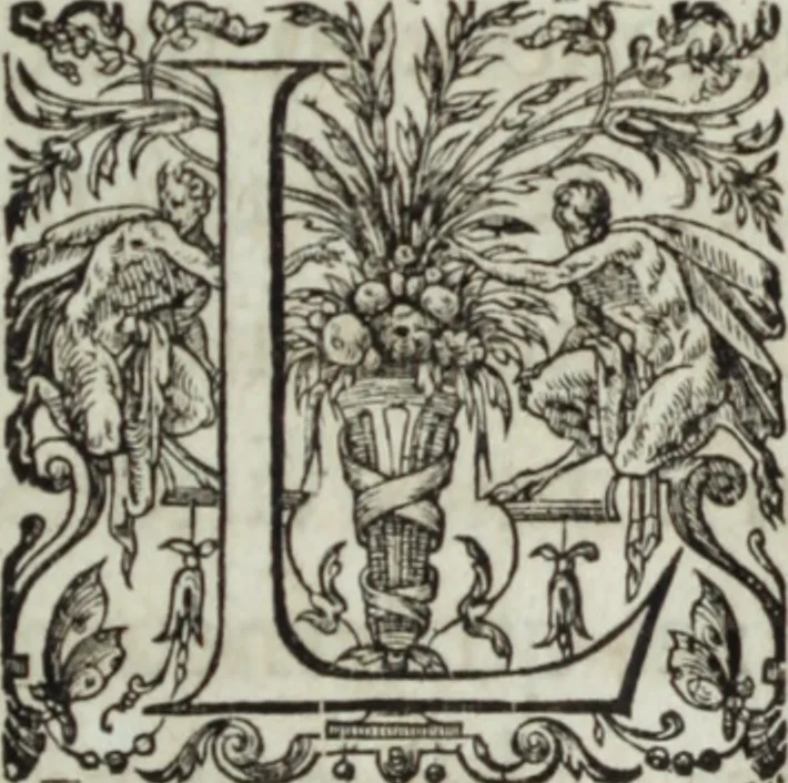 An illustration from Ioannis Eusebii Nierembergii Madritensis ex Societate Iesu ... Historia naturae, maxime peregrinae, libris XVI. distincta : in quibus rarissima naturae arcana, etiam astronomica, & ignota Indiarum animalia, ... plantae, metalla, lapides & alia mineralia, fluuiorumque & elementorum conditiones, etiam cum proprietatibus medicinalibus, describuntur ... : accedunt de miris & miraculosis naturis in Europâ libri duo, item de iisdem in terrâ Hebraeis promissâ liber vnus, 1635, leaf 6