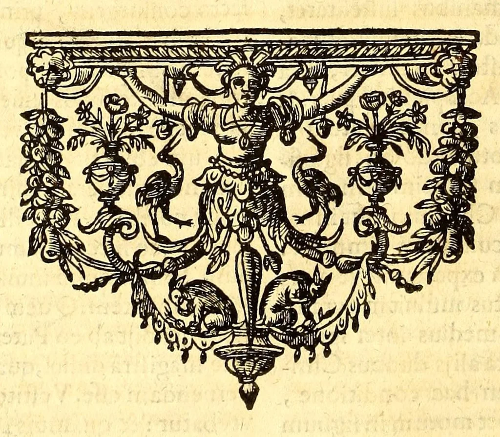An illustration from Ioannis Eusebii Nierembergii Madritensis ex Societate Iesu ... historia naturæ, maxime peregrinæ, libris XVI. distincta. In quibus rarissima naturæ arcana, etiam astronomica, & ignota Indiarum animalia ... plantæ, metalla, lapides ... fluuioruḿque & elementorum conditiones, etiam cum proprietatibus medicinalibus, describuntur ... : Accedunt de miris & miraculosis naturis in Europâ libri duo: item de iisdem in terrâ Hebræis promissâ liber vnus, 1635, leaf 164
