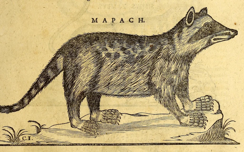 An illustration from Ioannis Eusebii Nierembergii Madritensis ex Societate Iesu ... historia naturæ, maxime peregrinæ, libris XVI. distincta. In quibus rarissima naturæ arcana, etiam astronomica, & ignota Indiarum animalia ... plantæ, metalla, lapides ... fluuioruḿque & elementorum conditiones, etiam cum proprietatibus medicinalibus, describuntur ... : Accedunt de miris & miraculosis naturis in Europâ libri duo: item de iisdem in terrâ Hebræis promissâ liber vnus, 1635, leaf 187