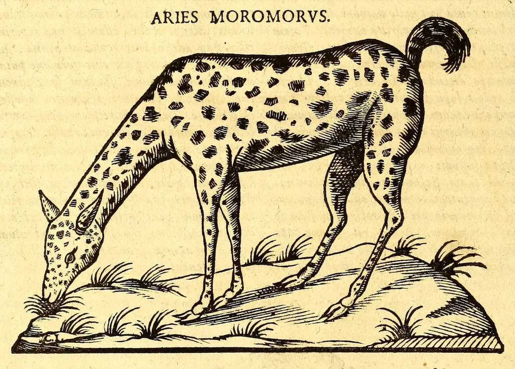 An illustration from Ioannis Eusebii Nierembergii Madritensis ex Societate Iesu ... historia naturæ, maxime peregrinæ, libris XVI. distincta. In quibus rarissima naturæ arcana, etiam astronomica, & ignota Indiarum animalia ... plantæ, metalla, lapides ... fluuioruḿque & elementorum conditiones, etiam cum proprietatibus medicinalibus, describuntur ... : Accedunt de miris & miraculosis naturis in Europâ libri duo: item de iisdem in terrâ Hebræis promissâ liber vnus, 1635, leaf 194