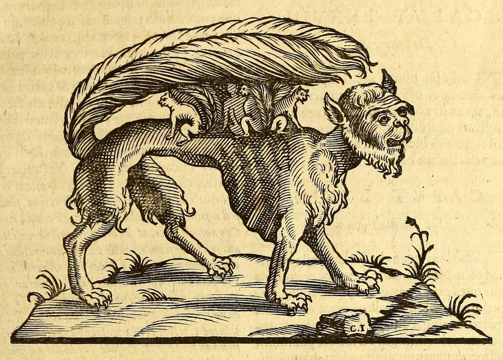 An illustration from Ioannis Eusebii Nierembergii Madritensis ex Societate Iesu ... historia naturæ, maxime peregrinæ, libris XVI. distincta. In quibus rarissima naturæ arcana, etiam astronomica, & ignota Indiarum animalia ... plantæ, metalla, lapides ... fluuioruḿque & elementorum conditiones, etiam cum proprietatibus medicinalibus, describuntur ... : Accedunt de miris & miraculosis naturis in Europâ libri duo: item de iisdem in terrâ Hebræis promissâ liber vnus, 1635, leaf 201