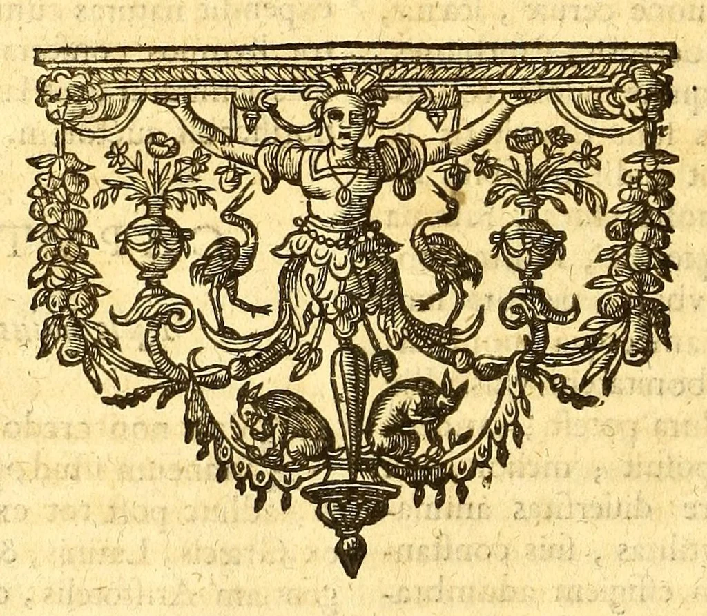 An illustration from Ioannis Eusebii Nierembergii Madritensis ex Societate Iesu ... historia naturæ, maxime peregrinæ, libris XVI. distincta. In quibus rarissima naturæ arcana, etiam astronomica, & ignota Indiarum animalia ... plantæ, metalla, lapides ... fluuioruḿque & elementorum conditiones, etiam cum proprietatibus medicinalibus, describuntur ... : Accedunt de miris & miraculosis naturis in Europâ libri duo: item de iisdem in terrâ Hebræis promissâ liber vnus, 1635, leaf 28