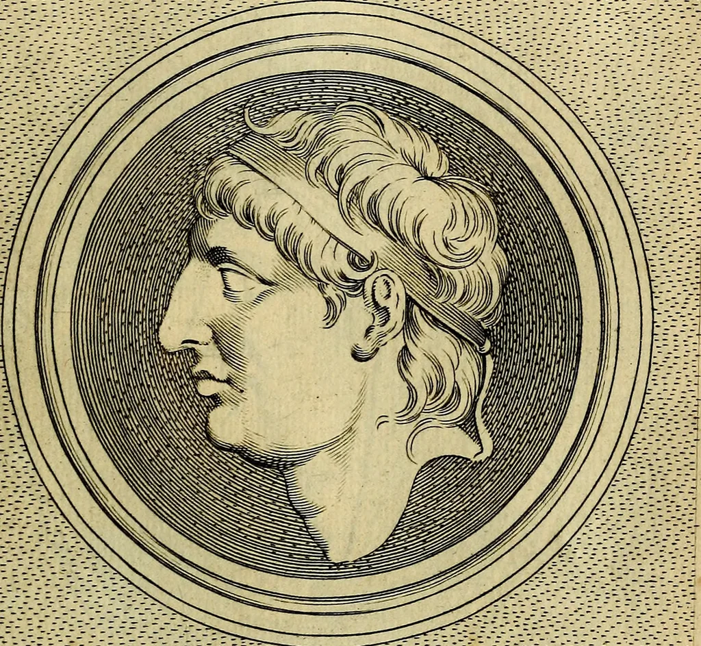 An illustration from Ioannis Fabri Bambergensis ... In imagines illvstrivm ex Fvlvii Vrsini Bibliotheca, 1606, leaf 144