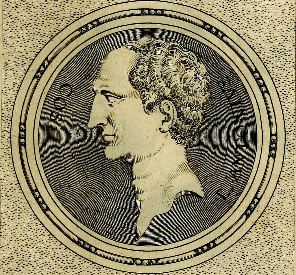 An illustration from Ioannis Fabri Bambergensis ... In imagines illvstrivm ex Fvlvii Vrsini Bibliotheca, 1606, leaf 154