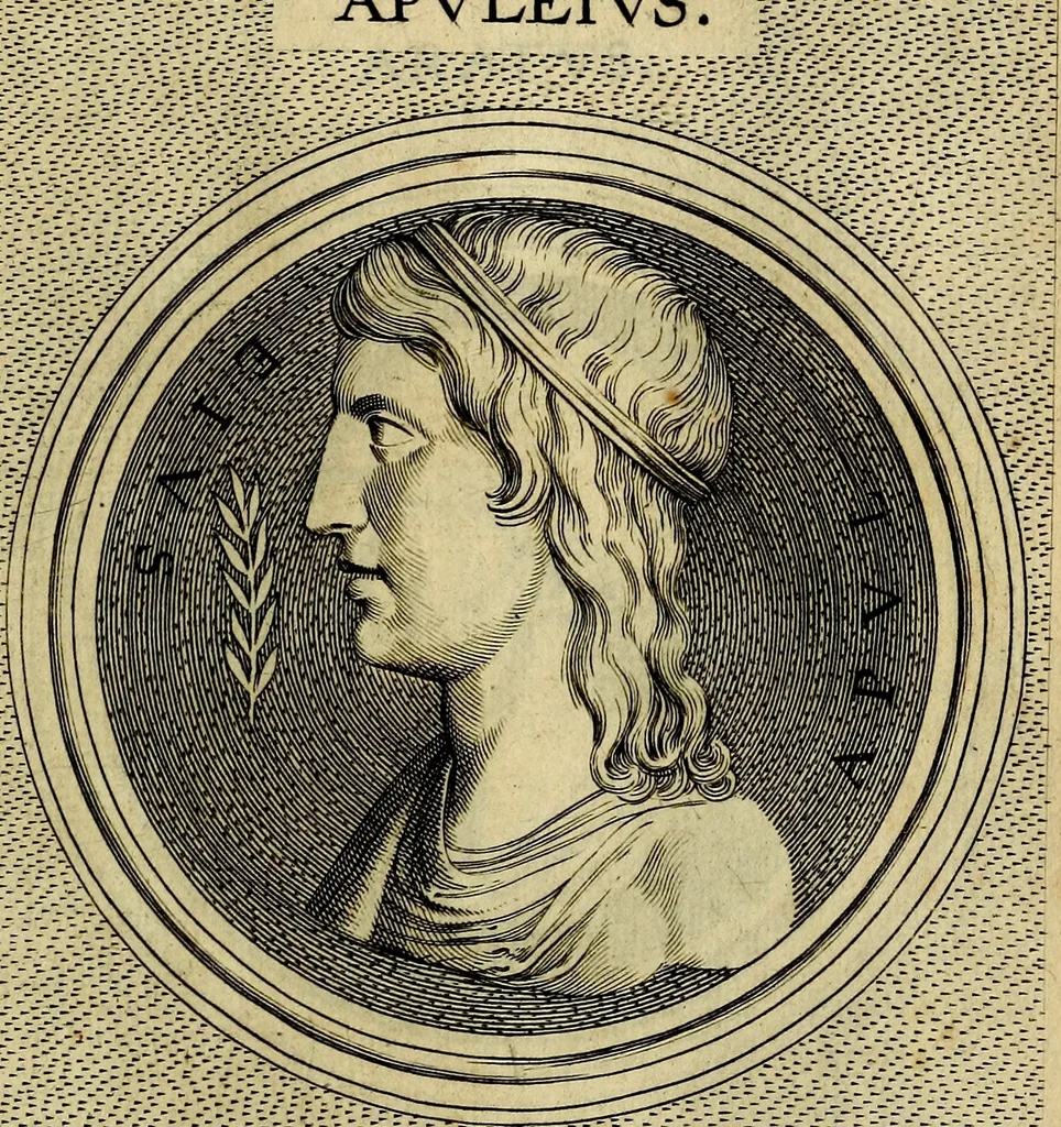 An illustration from Ioannis Fabri Bambergensis ... In imagines illvstrivm ex Fvlvii Vrsini Bibliotheca, 1606, leaf 160