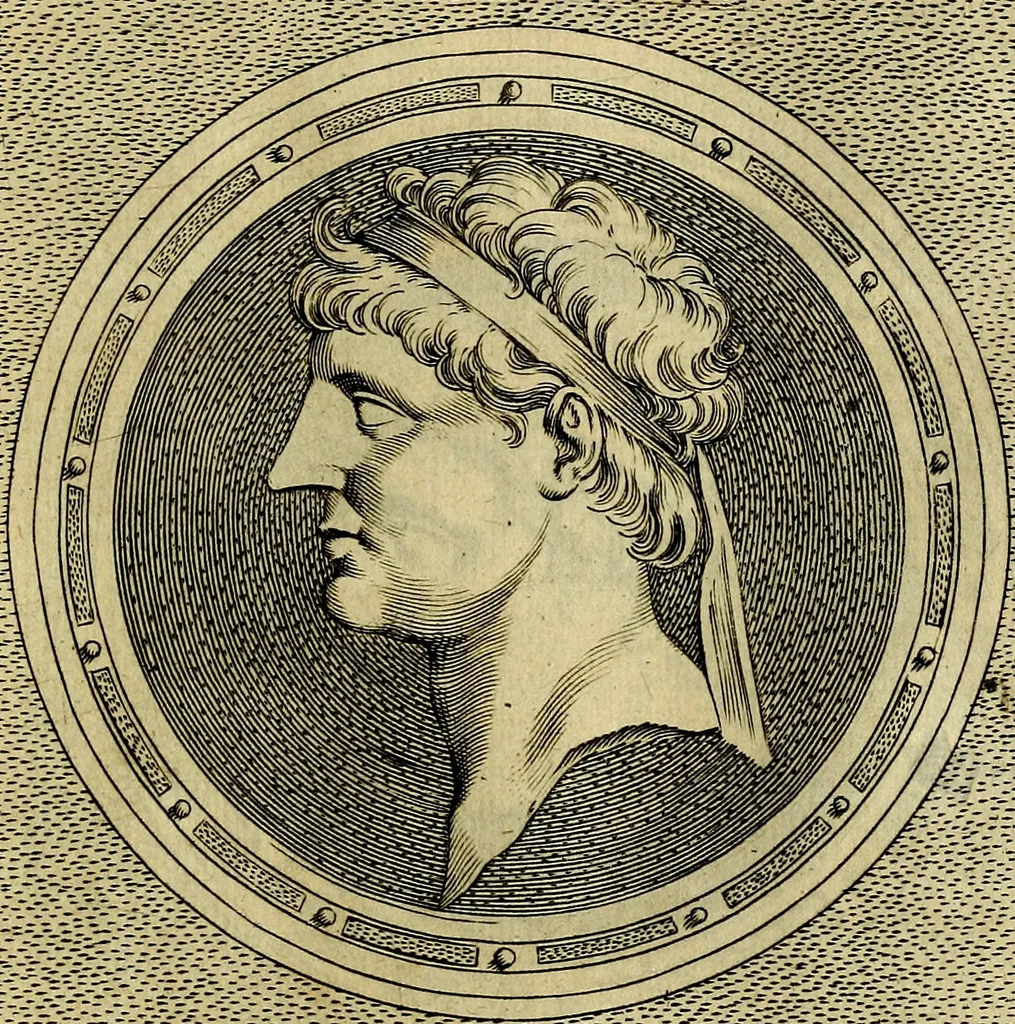 An illustration from Ioannis Fabri Bambergensis ... In imagines illvstrivm ex Fvlvii Vrsini Bibliotheca, 1606, leaf 166