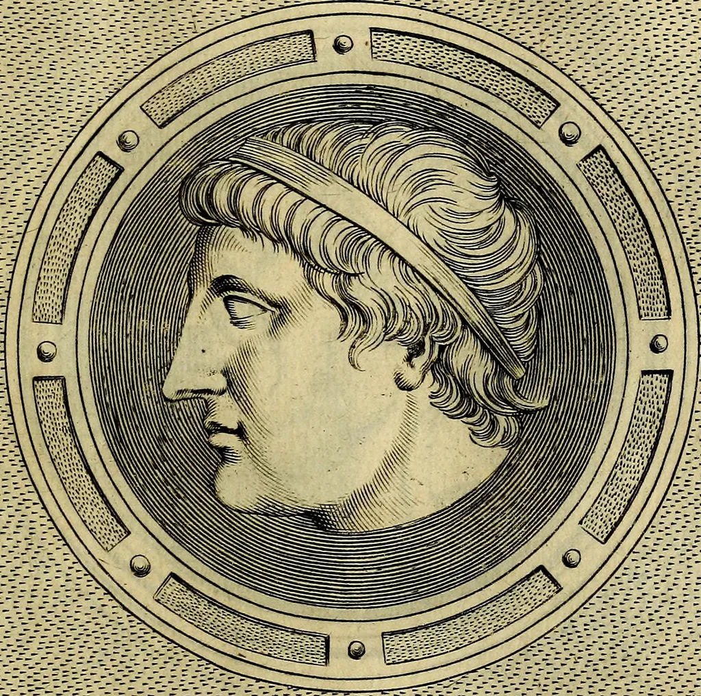 An illustration from Ioannis Fabri Bambergensis ... In imagines illvstrivm ex Fvlvii Vrsini Bibliotheca, 1606, leaf 168
