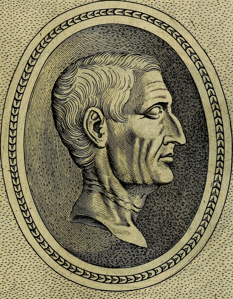 An illustration from Ioannis Fabri Bambergensis ... In imagines illvstrivm ex Fvlvii Vrsini Bibliotheca, 1606, leaf 270