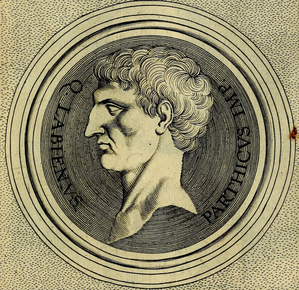 An illustration from Ioannis Fabri Bambergensis ... In imagines illvstrivm ex Fvlvii Vrsini Bibliotheca, 1606, leaf 276