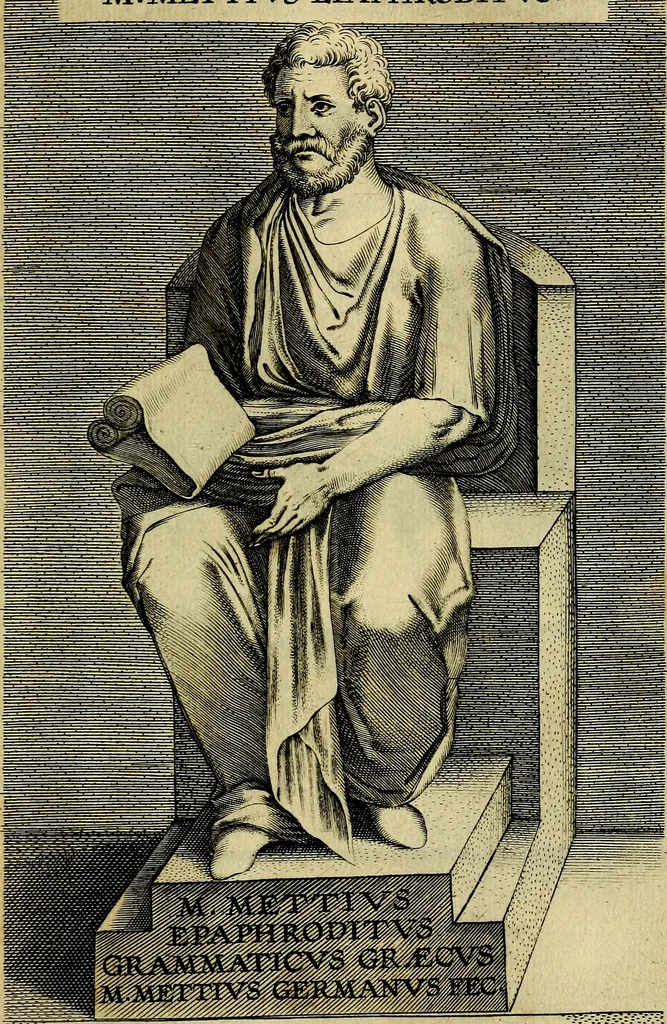 An illustration from Ioannis Fabri Bambergensis ... In imagines illvstrivm ex Fvlvii Vrsini Bibliotheca, 1606, leaf 292