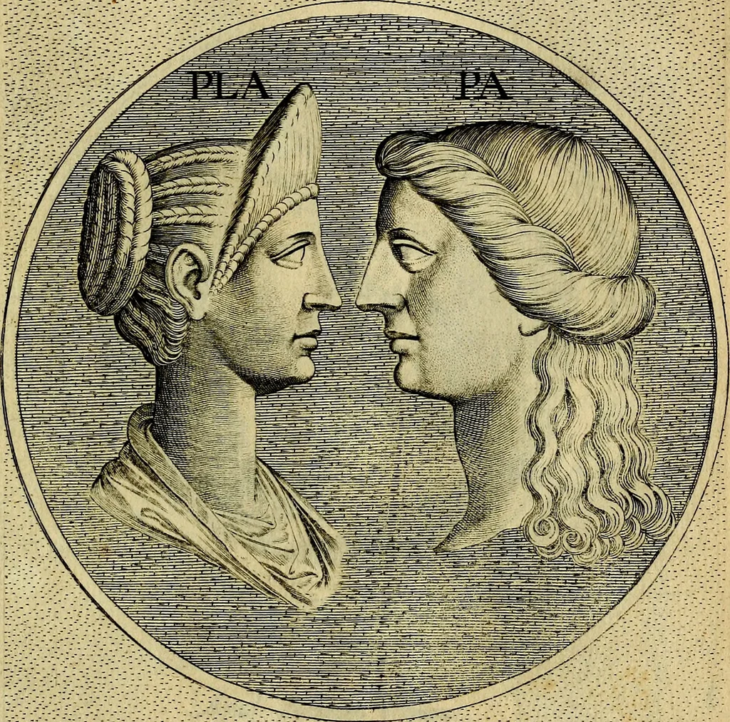 An illustration from Ioannis Fabri Bambergensis ... In imagines illvstrivm ex Fvlvii Vrsini Bibliotheca, 1606, leaf 310