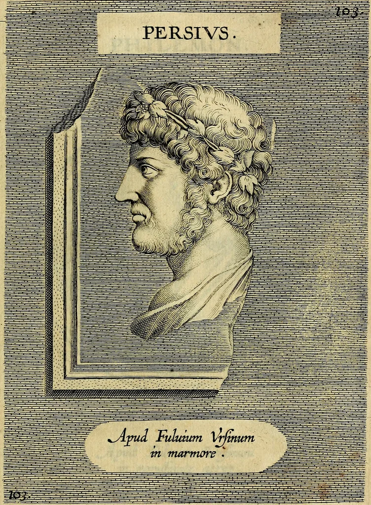 An illustration from Ioannis Fabri Bambergensis ... In imagines illvstrivm ex Fvlvii Vrsini Bibliotheca, 1606, leaf 316