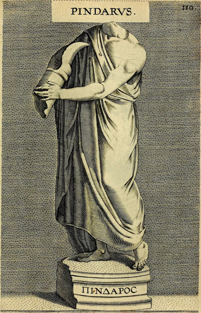 An illustration from Ioannis Fabri Bambergensis ... In imagines illvstrivm ex Fvlvii Vrsini Bibliotheca, 1606, leaf 330