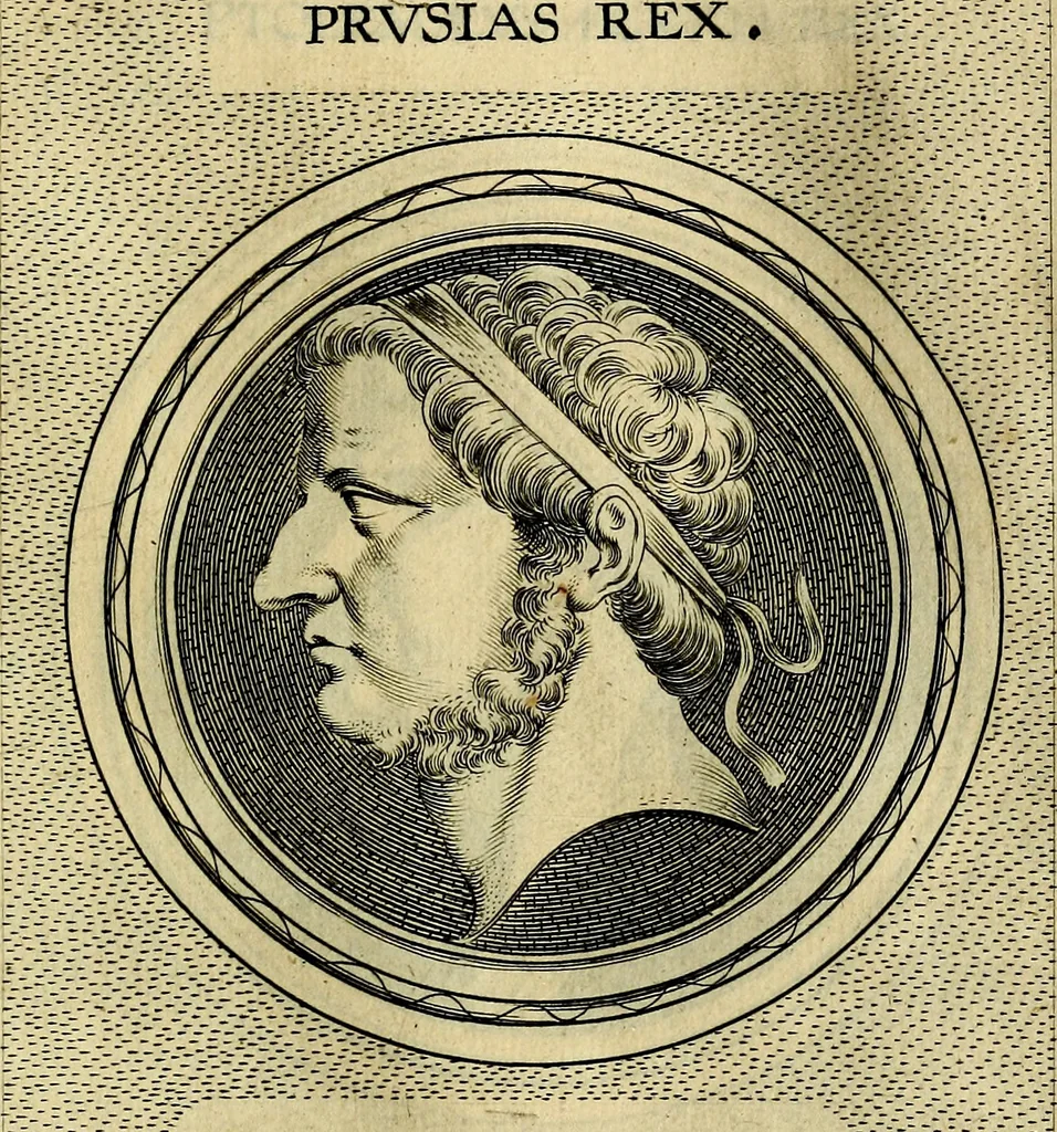 An illustration from Ioannis Fabri Bambergensis ... In imagines illvstrivm ex Fvlvii Vrsini Bibliotheca, 1606, leaf 348