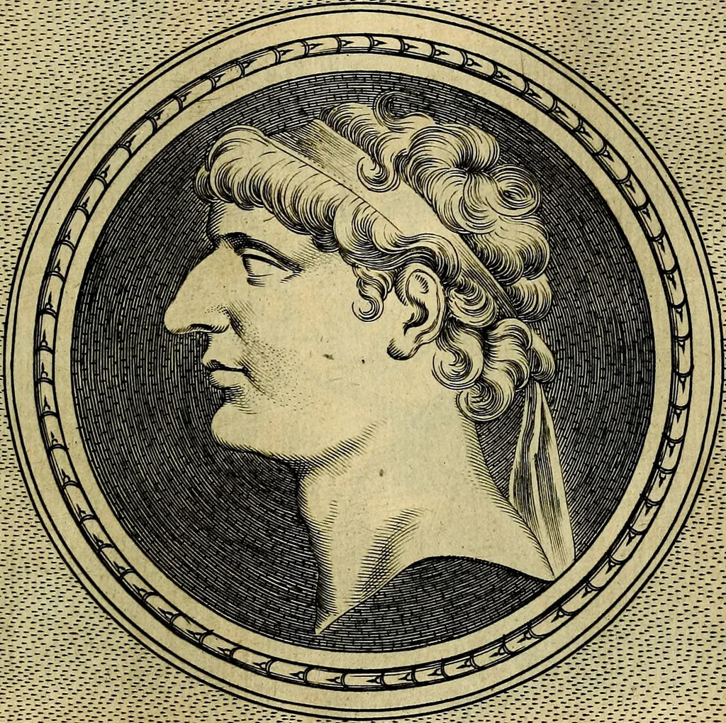 An illustration from Ioannis Fabri Bambergensis ... In imagines illvstrivm ex Fvlvii Vrsini Bibliotheca, 1606, leaf 370