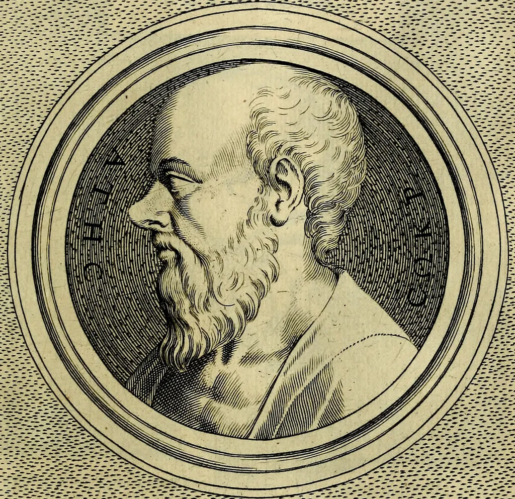An illustration from Ioannis Fabri Bambergensis ... In imagines illvstrivm ex Fvlvii Vrsini Bibliotheca, 1606, leaf 376
