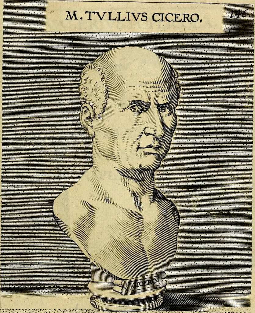 An illustration from Ioannis Fabri Bambergensis ... In imagines illvstrivm ex Fvlvii Vrsini Bibliotheca, 1606, leaf 402