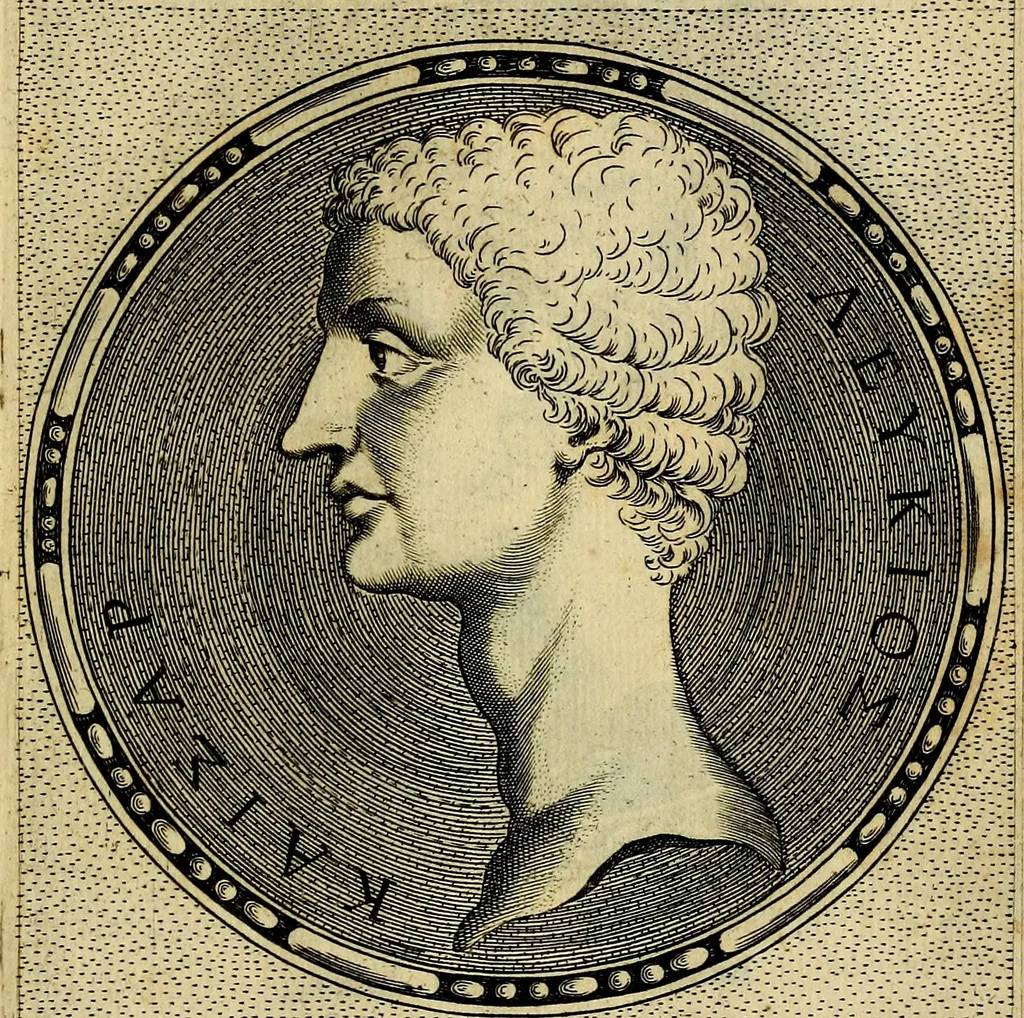 An illustration from Ioannis Fabri Bambergensis ... In imagines illvstrivm ex Fvlvii Vrsini Bibliotheca, 1606, leaf 430