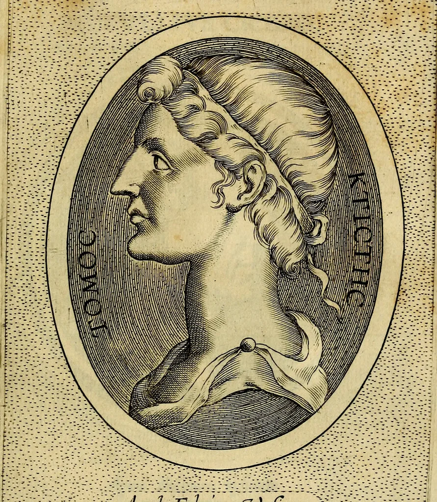 An illustration from Ioannis Fabri Bambergensis ... In imagines illvstrivm ex Fvlvii Vrsini Bibliotheca, 1606, leaf 450