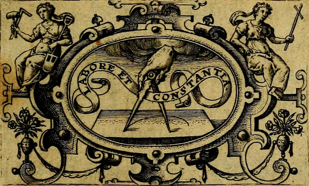 An illustration from Ioannis Fabri Bambergensis ... In imagines illvstrivm ex Fvlvii Vrsini Bibliotheca, 1606, leaf 8