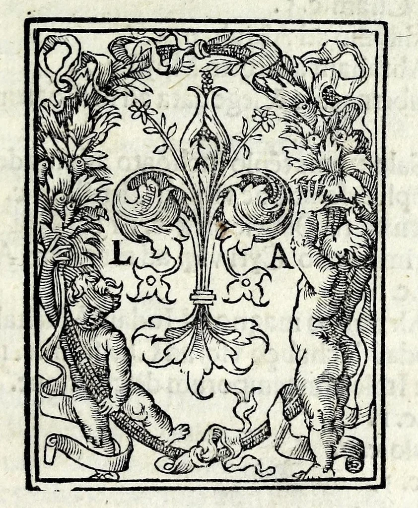 An illustration from Ioannis Lvcidi Samothei viri clarissimi Opvscvlvm de emendationibus temporum ab orbe condito ad vsque hanc aetatem nostram : iuxta veram et rectam chronographiam ex antiquis ac probatissimis authoribus .., 1537, leaf 5