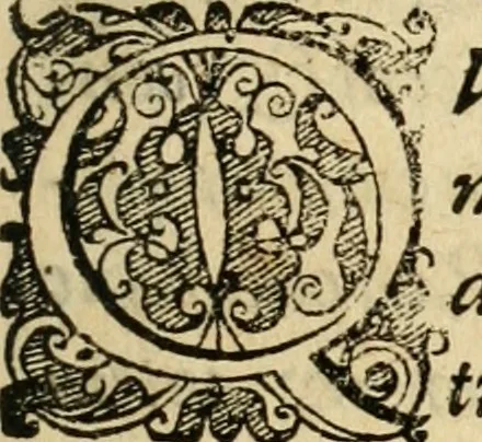 An illustration from Ioannis Medinae Tractatus vtilissimi: de rerum dominio, earum restitutione, & reliquis contractibus, 1607, leaf 6