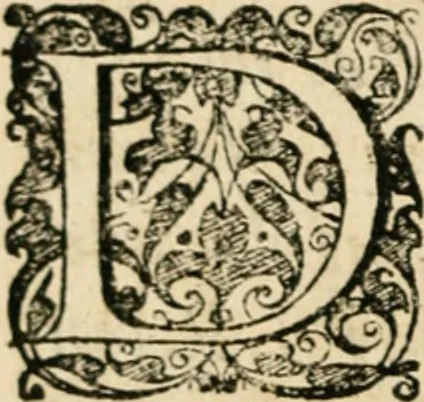 An illustration from Ioannis Medinae Tractatus vtilissimi: de rerum dominio, earum restitutione, & reliquis contractibus, 1607, leaf 9