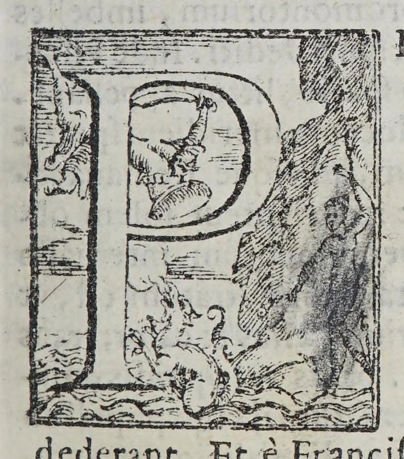 An illustration from Io[annis] Petri Maffeii Bergomatis e Societate Iesu Historiarum Indicarum libri XVI. : Selectarum item ex India epistolarum eodem interprete libri IIII. Accessit Ignatij Loiolae vita postremo recognita. Et in opera singula copiosus index, 1589, leaf 445