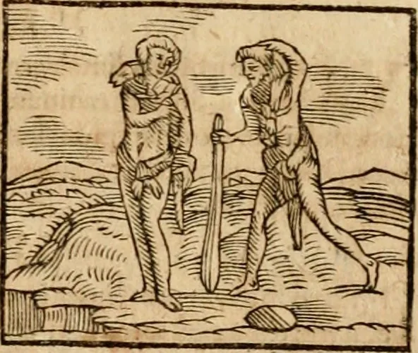 An illustration from Ioannis Pierii Valeriani Bellvnensis Hieroglyphica, sive, De sacris Ægyptiorvm aliarumq gentium literis commentariorum libri LVIII : cum duobus alijs ab eruditissimo viro annexis : accesserunt loco auctarij, Hieroglyphicorum collectanea, ex veteribus & recentioribus auctoribus descripta, & in sex libros digesta : Horapollinis item hieroglyphicorum libri duo, ex postrema Dauidis Hschelij correctione : prætereà eiusdem Pierij declamatiuncula pro barbis sacerdotum, & reliqua opuscula siue poemata omnia, 1614, leaf 122
