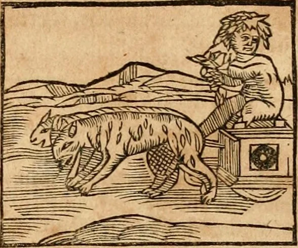 An illustration from Ioannis Pierii Valeriani Bellvnensis Hieroglyphica, sive, De sacris Ægyptiorvm aliarumq gentium literis commentariorum libri LVIII : cum duobus alijs ab eruditissimo viro annexis : accesserunt loco auctarij, Hieroglyphicorum collectanea, ex veteribus & recentioribus auctoribus descripta, & in sex libros digesta : Horapollinis item hieroglyphicorum libri duo, ex postrema Dauidis Hschelij correctione : prætereà eiusdem Pierij declamatiuncula pro barbis sacerdotum, & reliqua opuscula siue poemata omnia, 1614, leaf 198