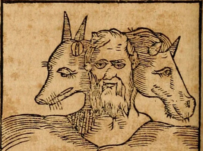 An illustration from Ioannis Pierii Valeriani Bellvnensis Hieroglyphica, sive, De sacris Ægyptiorvm aliarumq gentium literis commentariorum libri LVIII : cum duobus alijs ab eruditissimo viro annexis : accesserunt loco auctarij, Hieroglyphicorum collectanea, ex veteribus & recentioribus auctoribus descripta, & in sex libros digesta : Horapollinis item hieroglyphicorum libri duo, ex postrema Dauidis Hschelij correctione : prætereà eiusdem Pierij declamatiuncula pro barbis sacerdotum, & reliqua opuscula siue poemata omnia, 1614, leaf 447