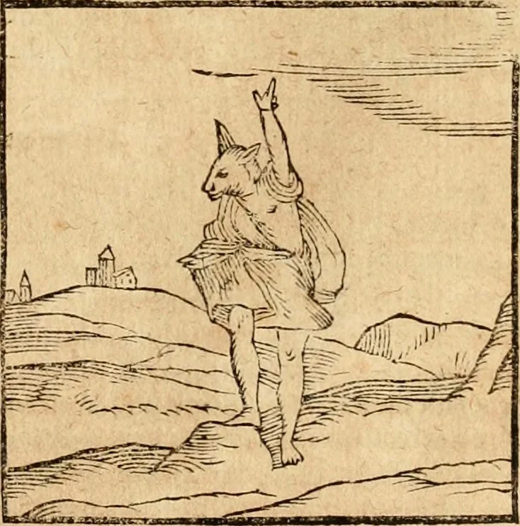 An illustration from Ioannis Pierii Valeriani Bellvnensis Hieroglyphica, sive, De sacris Ægyptiorvm aliarumq gentium literis commentariorum libri LVIII : cum duobus alijs ab eruditissimo viro annexis : accesserunt loco auctarij, Hieroglyphicorum collectanea, ex veteribus & recentioribus auctoribus descripta, & in sex libros digesta : Horapollinis item hieroglyphicorum libri duo, ex postrema Dauidis Hschelij correctione : prætereà eiusdem Pierij declamatiuncula pro barbis sacerdotum, & reliqua opuscula siue poemata omnia, 1614, leaf 452