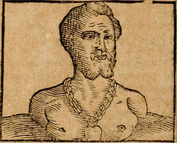 An illustration from Ioannis Pierii Valeriani Bellvnensis Hieroglyphica, sive, De sacris Ægyptiorvm aliarumq gentium literis commentariorum libri LVIII : cum duobus alijs ab eruditissimo viro annexis : accesserunt loco auctarij, Hieroglyphicorum collectanea, ex veteribus & recentioribus auctoribus descripta, & in sex libros digesta : Horapollinis item hieroglyphicorum libri duo, ex postrema Dauidis Hschelij correctione : prætereà eiusdem Pierij declamatiuncula pro barbis sacerdotum, & reliqua opuscula siue poemata omnia, 1614, leaf 469