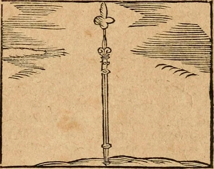 An illustration from Ioannis Pierii Valeriani Bellvnensis Hieroglyphica, sive, De sacris Ægyptiorvm aliarumq gentium literis commentariorum libri LVIII : cum duobus alijs ab eruditissimo viro annexis : accesserunt loco auctarij, Hieroglyphicorum collectanea, ex veteribus & recentioribus auctoribus descripta, & in sex libros digesta : Horapollinis item hieroglyphicorum libri duo, ex postrema Dauidis Hschelij correctione : prætereà eiusdem Pierij declamatiuncula pro barbis sacerdotum, & reliqua opuscula siue poemata omnia, 1614, leaf 668