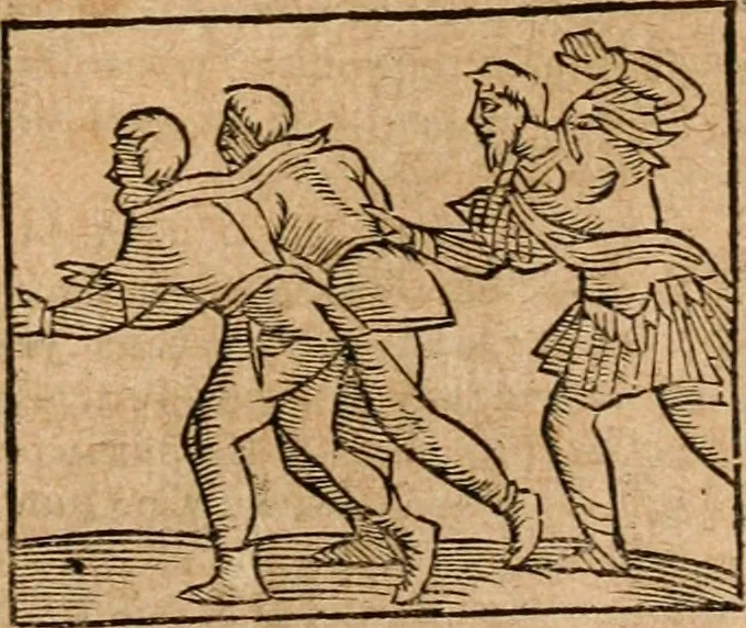 An illustration from Ioannis Pierii Valeriani Bellvnensis Hieroglyphica, sive, De sacris Ægyptiorvm aliarumq gentium literis commentariorum libri LVIII : cum duobus alijs ab eruditissimo viro annexis : accesserunt loco auctarij, Hieroglyphicorum collectanea, ex veteribus & recentioribus auctoribus descripta, & in sex libros digesta : Horapollinis item hieroglyphicorum libri duo, ex postrema Dauidis Hschelij correctione : prætereà eiusdem Pierij declamatiuncula pro barbis sacerdotum, & reliqua opuscula siue poemata omnia, 1614, leaf 676