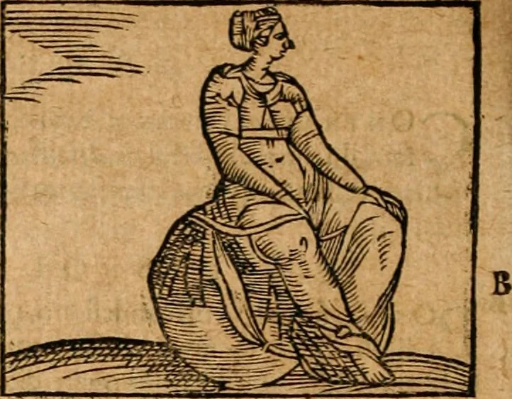 An illustration from Ioannis Pierii Valeriani Bellvnensis Hieroglyphica, sive, De sacris Ægyptiorvm aliarumq gentium literis commentariorum libri LVIII : cum duobus alijs ab eruditissimo viro annexis : accesserunt loco auctarij, Hieroglyphicorum collectanea, ex veteribus & recentioribus auctoribus descripta, & in sex libros digesta : Horapollinis item hieroglyphicorum libri duo, ex postrema Dauidis Hschelij correctione : prætereà eiusdem Pierij declamatiuncula pro barbis sacerdotum, & reliqua opuscula siue poemata omnia, 1614, leaf 679