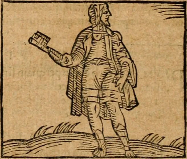 An illustration from Ioannis Pierii Valeriani Bellvnensis Hieroglyphica, sive, De sacris Ægyptiorvm aliarumq gentium literis commentariorum libri LVIII : cum duobus alijs ab eruditissimo viro annexis : accesserunt loco auctarij, Hieroglyphicorum collectanea, ex veteribus & recentioribus auctoribus descripta, & in sex libros digesta : Horapollinis item hieroglyphicorum libri duo, ex postrema Dauidis Hschelij correctione : prætereà eiusdem Pierij declamatiuncula pro barbis sacerdotum, & reliqua opuscula siue poemata omnia, 1614, leaf 679