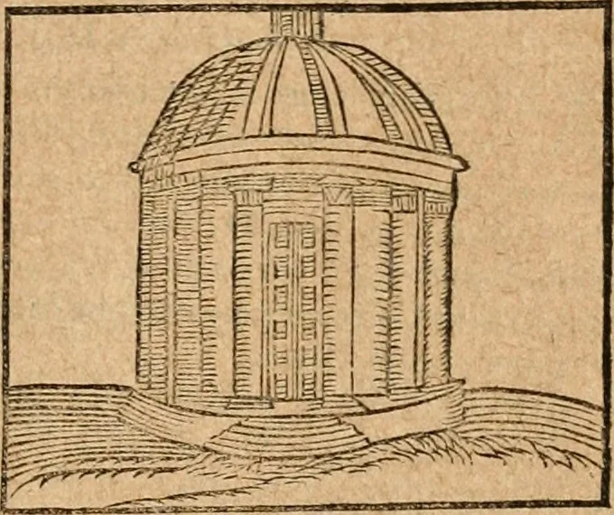 An illustration from Ioannis Pierii Valeriani Bellvnensis Hieroglyphica, sive, De sacris Ægyptiorvm aliarumq gentium literis commentariorum libri LVIII : cum duobus alijs ab eruditissimo viro annexis : accesserunt loco auctarij, Hieroglyphicorum collectanea, ex veteribus & recentioribus auctoribus descripta, & in sex libros digesta : Horapollinis item hieroglyphicorum libri duo, ex postrema Dauidis Hschelij correctione : prætereà eiusdem Pierij declamatiuncula pro barbis sacerdotum, & reliqua opuscula siue poemata omnia, 1614, leaf 686