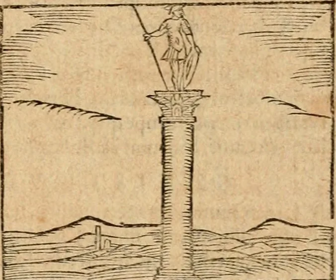 An illustration from Ioannis Pierii Valeriani Bellvnensis Hieroglyphica, sive, De sacris Ægyptiorvm aliarumq gentium literis commentariorum libri LVIII : cum duobus alijs ab eruditissimo viro annexis : accesserunt loco auctarij, Hieroglyphicorum collectanea, ex veteribus & recentioribus auctoribus descripta, & in sex libros digesta : Horapollinis item hieroglyphicorum libri duo, ex postrema Dauidis Hschelij correctione : prætereà eiusdem Pierij declamatiuncula pro barbis sacerdotum, & reliqua opuscula siue poemata omnia, 1614, leaf 688