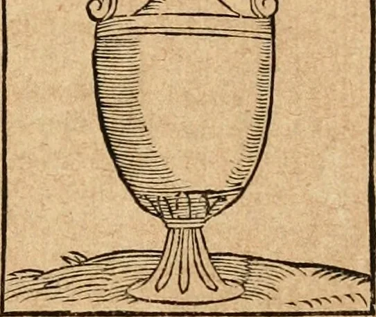 An illustration from Ioannis Pierii Valeriani Bellvnensis Hieroglyphica, sive, De sacris Ægyptiorvm aliarumq gentium literis commentariorum libri LVIII : cum duobus alijs ab eruditissimo viro annexis : accesserunt loco auctarij, Hieroglyphicorum collectanea, ex veteribus & recentioribus auctoribus descripta, & in sex libros digesta : Horapollinis item hieroglyphicorum libri duo, ex postrema Dauidis Hschelij correctione : prætereà eiusdem Pierij declamatiuncula pro barbis sacerdotum, & reliqua opuscula siue poemata omnia, 1614, leaf 708