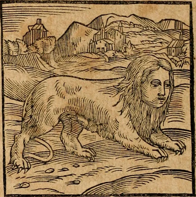 An illustration from Ioannis Pierii Valeriani Bellvnensis Hieroglyphica, sive, De sacris Ægyptiorvm aliarumq gentium literis commentariorum libri LVIII : cum duobus alijs ab eruditissimo viro annexis : accesserunt loco auctarij, Hieroglyphicorum collectanea, ex veteribus & recentioribus auctoribus descripta, & in sex libros digesta : Horapollinis item hieroglyphicorum libri duo, ex postrema Dauidis Hschelij correctione : prætereà eiusdem Pierij declamatiuncula pro barbis sacerdotum, & reliqua opuscula siue poemata omnia, 1614, leaf 75