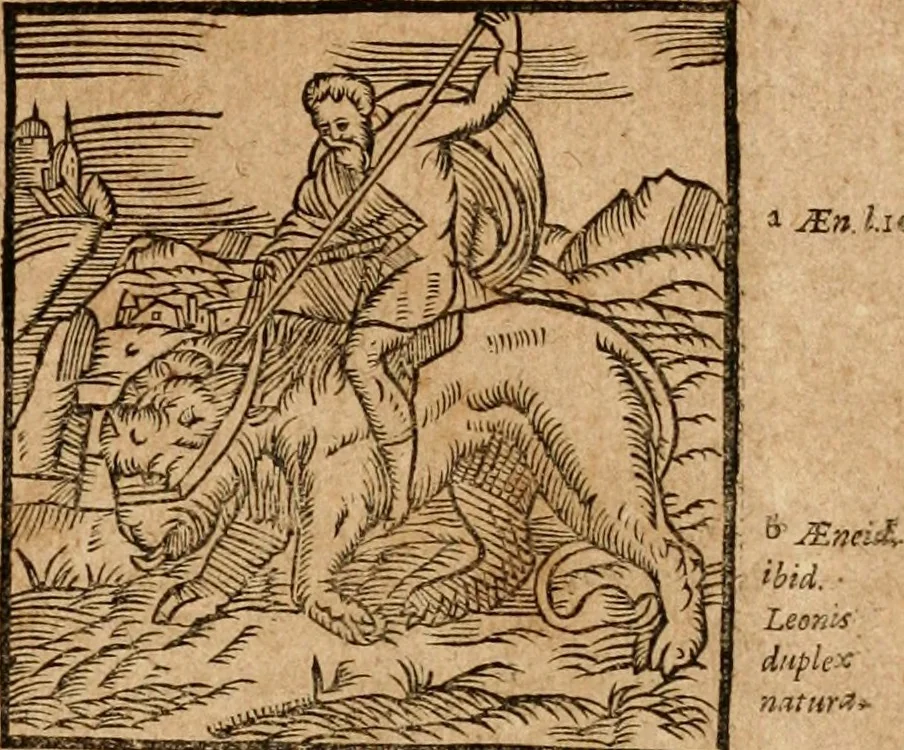 An illustration from Ioannis Pierii Valeriani Bellvnensis Hieroglyphica, sive, De sacris Ægyptiorvm aliarumq gentium literis commentariorum libri LVIII : cum duobus alijs ab eruditissimo viro annexis : accesserunt loco auctarij, Hieroglyphicorum collectanea, ex veteribus & recentioribus auctoribus descripta, & in sex libros digesta : Horapollinis item hieroglyphicorum libri duo, ex postrema Dauidis Hschelij correctione : prætereà eiusdem Pierij declamatiuncula pro barbis sacerdotum, & reliqua opuscula siue poemata omnia, 1614, leaf 78