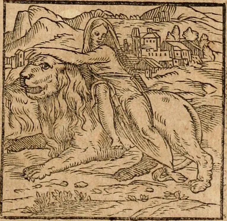 An illustration from Ioannis Pierii Valeriani Bellvnensis Hieroglyphica, sive, De sacris Ægyptiorvm aliarumq gentium literis commentariorum libri LVIII : cum duobus alijs ab eruditissimo viro annexis : accesserunt loco auctarij, Hieroglyphicorum collectanea, ex veteribus & recentioribus auctoribus descripta, & in sex libros digesta : Horapollinis item hieroglyphicorum libri duo, ex postrema Dauidis Hschelij correctione : prætereà eiusdem Pierij declamatiuncula pro barbis sacerdotum, & reliqua opuscula siue poemata omnia, 1614, leaf 78