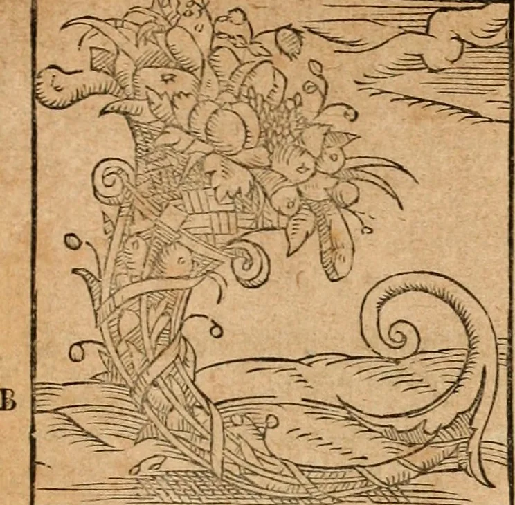 An illustration from Ioannis Pierii Valeriani Bellvnensis Hieroglyphica, sive, De sacris Ægyptiorvm aliarumq gentium literis commentariorum libri LVIII : cum duobus alijs ab eruditissimo viro annexis : accesserunt loco auctarij, Hieroglyphicorum collectanea, ex veteribus & recentioribus auctoribus descripta, & in sex libros digesta : Horapollinis item hieroglyphicorum libri duo, ex postrema Dauidis Hschelij correctione : prætereà eiusdem Pierij declamatiuncula pro barbis sacerdotum, & reliqua opuscula siue poemata omnia, 1614, leaf 820