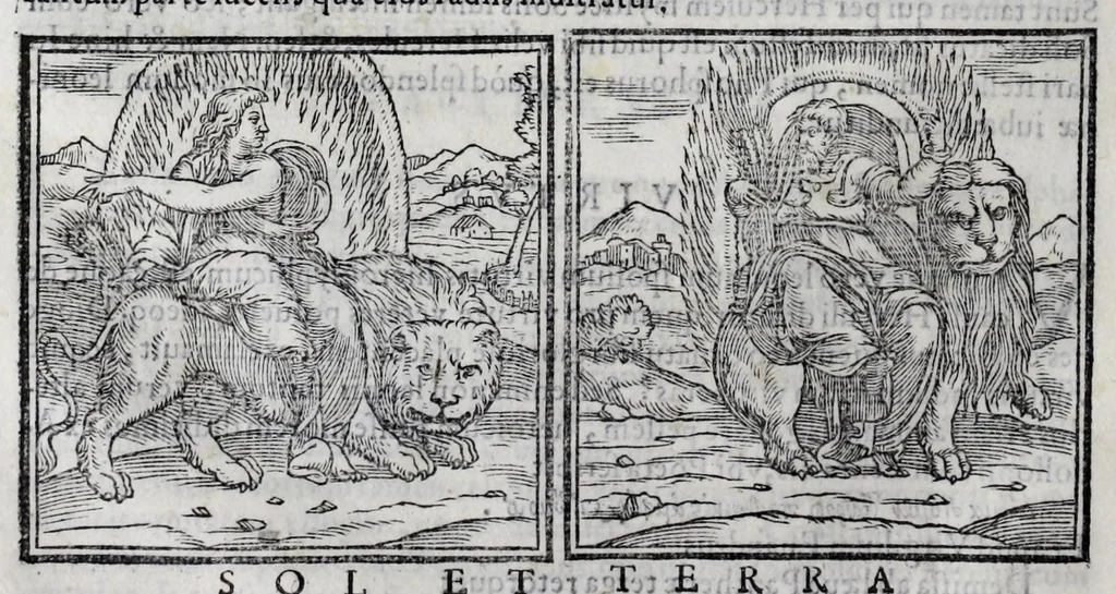 An illustration from Ioannis Pierii Valeriani Hieroglyphicorvm ex sacris Aegyptiorum literis libri octo, 1556, leaf 24