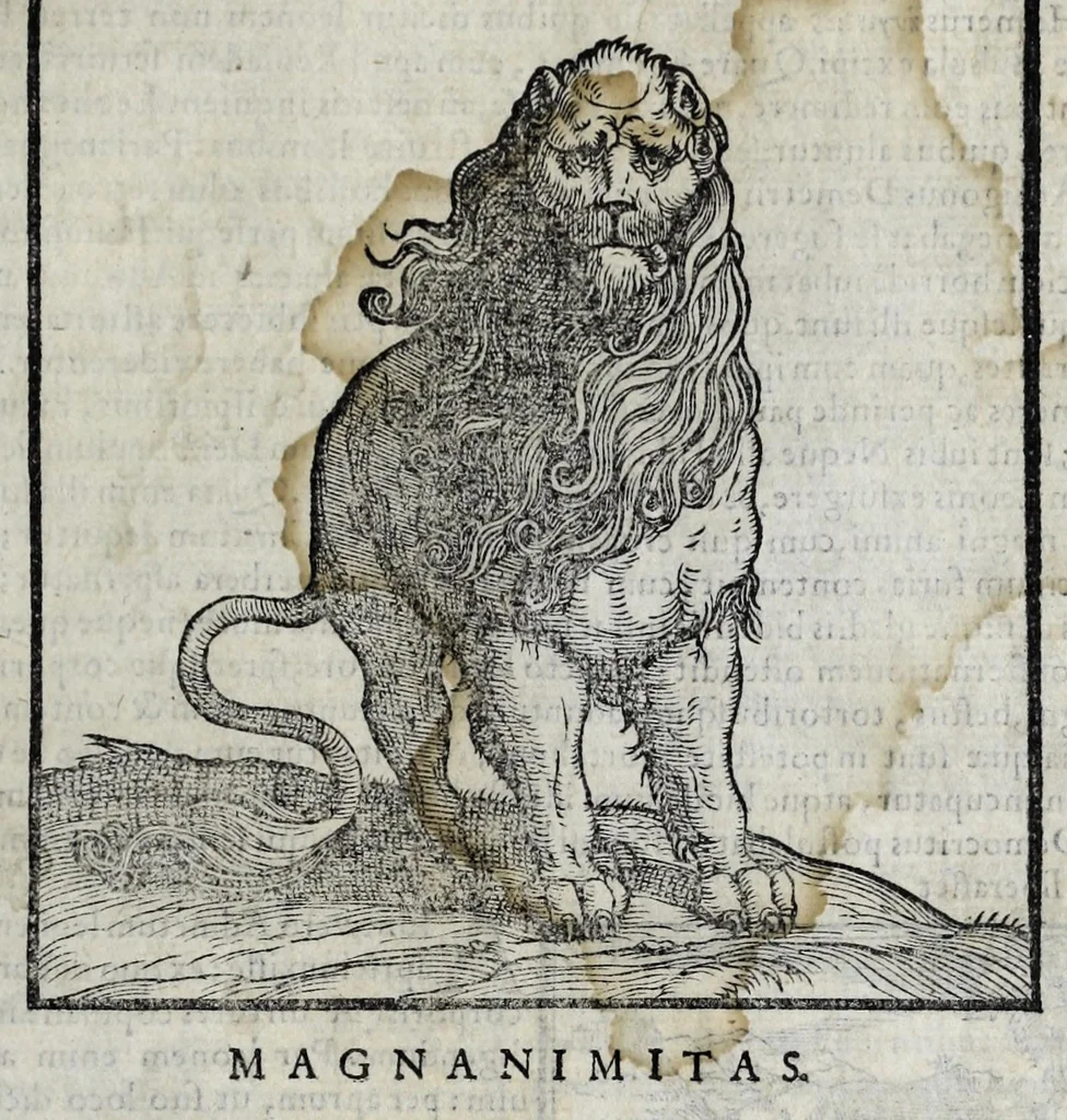 An illustration from Ioannis Pierii Valeriani Hieroglyphicorvm ex sacris Aegyptiorum literis libri octo, 1556, leaf 7