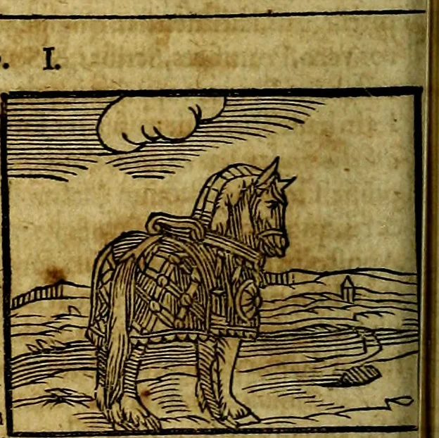 An illustration from Ioannis Pierii Valeriani Bellvnesis Hieroglyphica, sive De sacris Aegypticrvm aliarumq[ue] gentium literis, commentariorum libri LVIII cum duobus alijs ab eruditissimo viro annexis. Accesserunt loco auctarij, Hieroglyphicorum collectanea, ex veteribus & recentioribus auctoribus descripta, & in sex libros digesta. Horapollinis item hieroglyphicorum libri duo, ex postrema Dauidis Hoeschelij correctione. Praetereà eiusdem Pierij declamatiuncula Pro barbis sacerdotum, & reliqua opuscula siue Poemata omnia, 1614, leaf 107