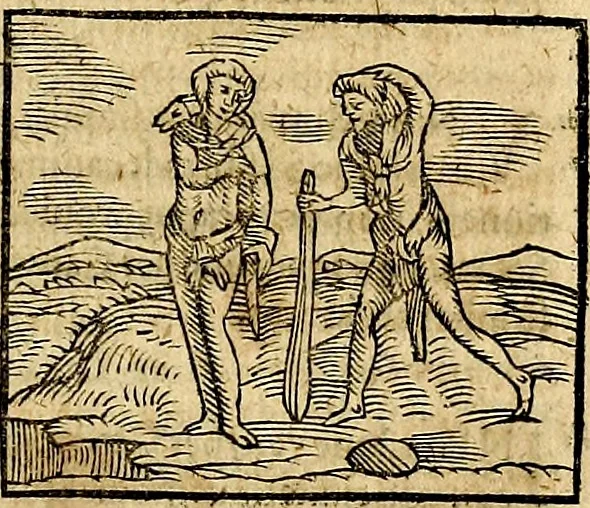 An illustration from Ioannis Pierii Valeriani Bellvnesis Hieroglyphica, sive De sacris Aegypticrvm aliarumq[ue] gentium literis, commentariorum libri LVIII cum duobus alijs ab eruditissimo viro annexis. Accesserunt loco auctarij, Hieroglyphicorum collectanea, ex veteribus & recentioribus auctoribus descripta, & in sex libros digesta. Horapollinis item hieroglyphicorum libri duo, ex postrema Dauidis Hoeschelij correctione. Praetereà eiusdem Pierij declamatiuncula Pro barbis sacerdotum, & reliqua opuscula siue Poemata omnia, 1614, leaf 122